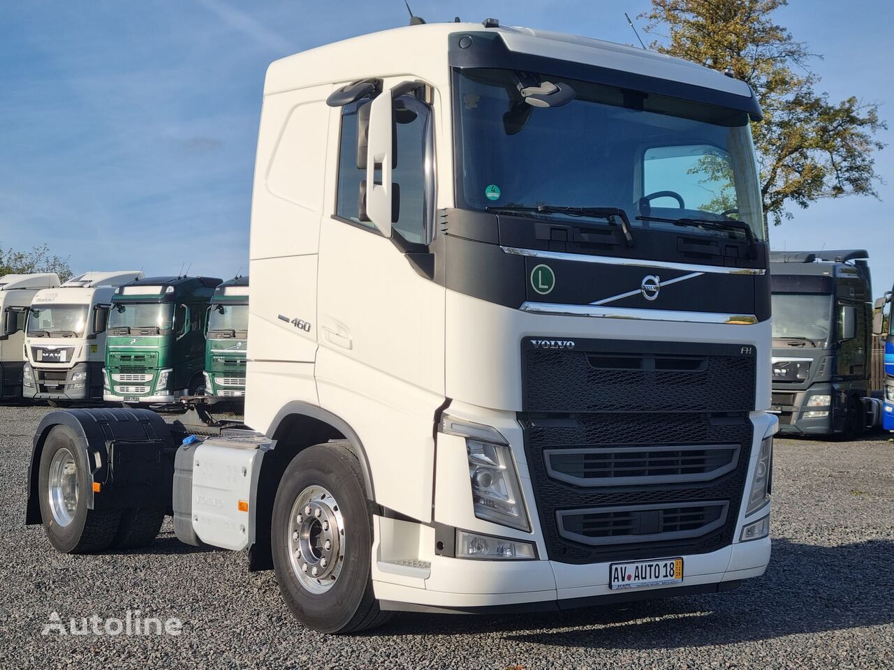 السيارات القاطرة Volvo FH460