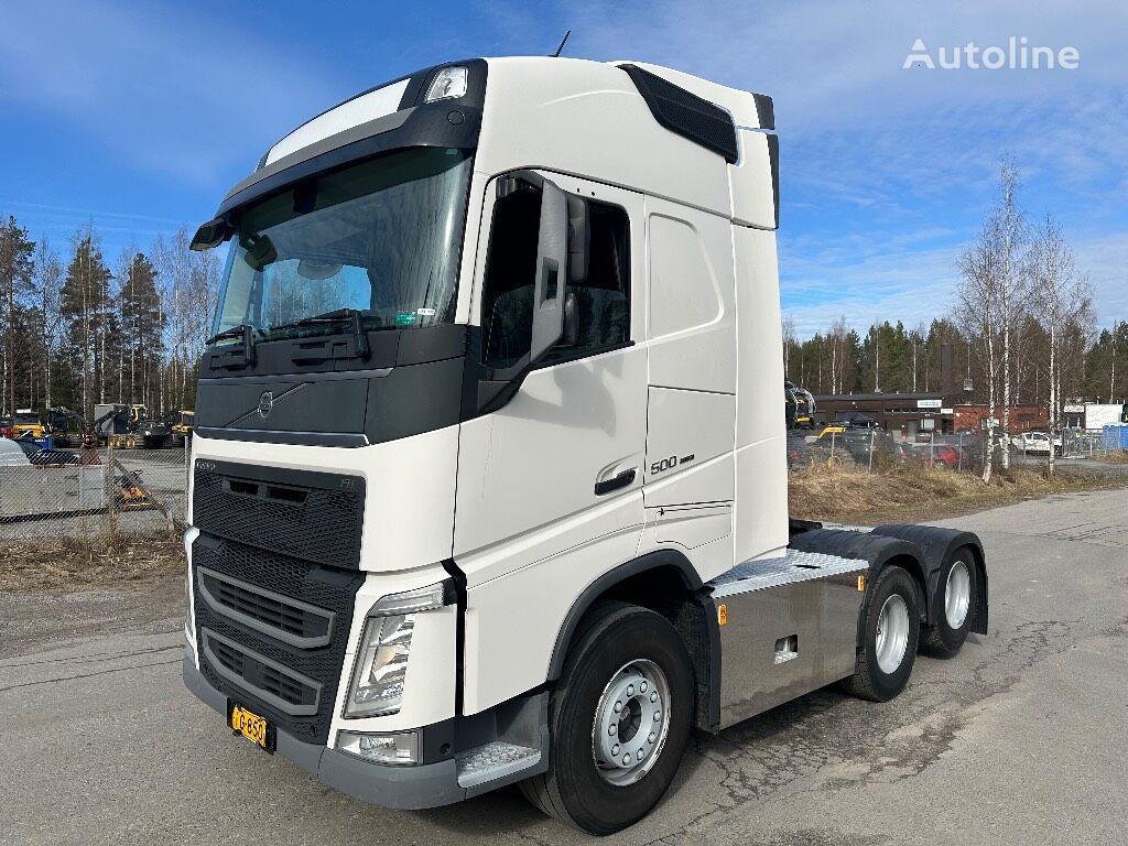 Volvo FH500 6x4 nousuteli katkeava veto hydrauliikka tegljač