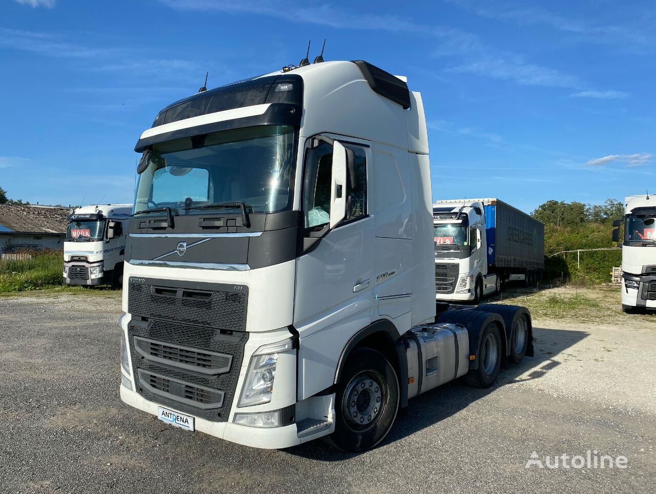 camião tractor Volvo FH500 / RETARDER / Double boogie / Full Air