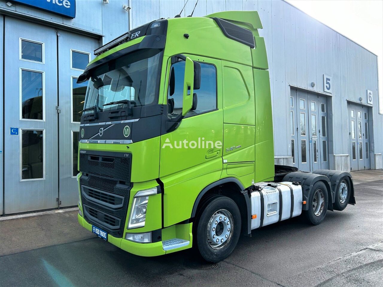 tracteur routier Volvo FH540 6x2 Globetrotter Retarder E6