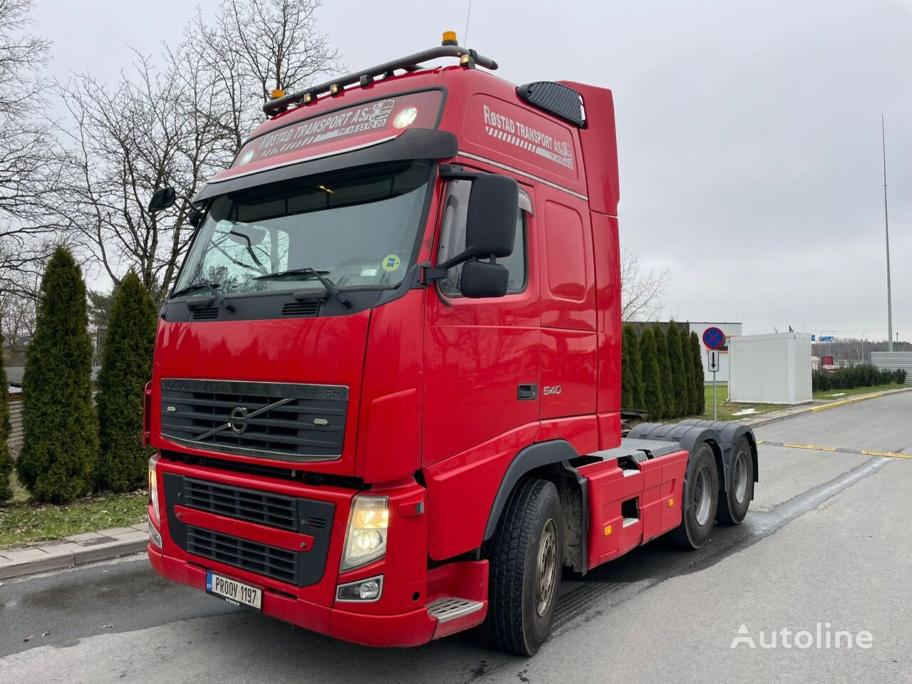 tractor head Volvo FH540 6x4 Big axle ADR Hydraulica