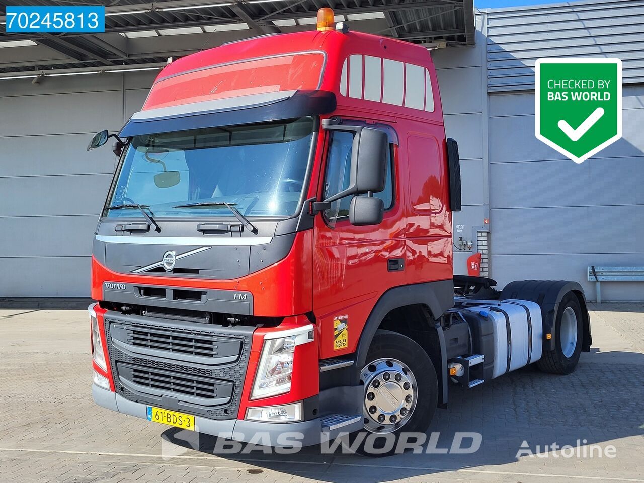 السيارات القاطرة Volvo FM 410 4X2 NL- Truck LXL VEB ADR ACC Hydraulik