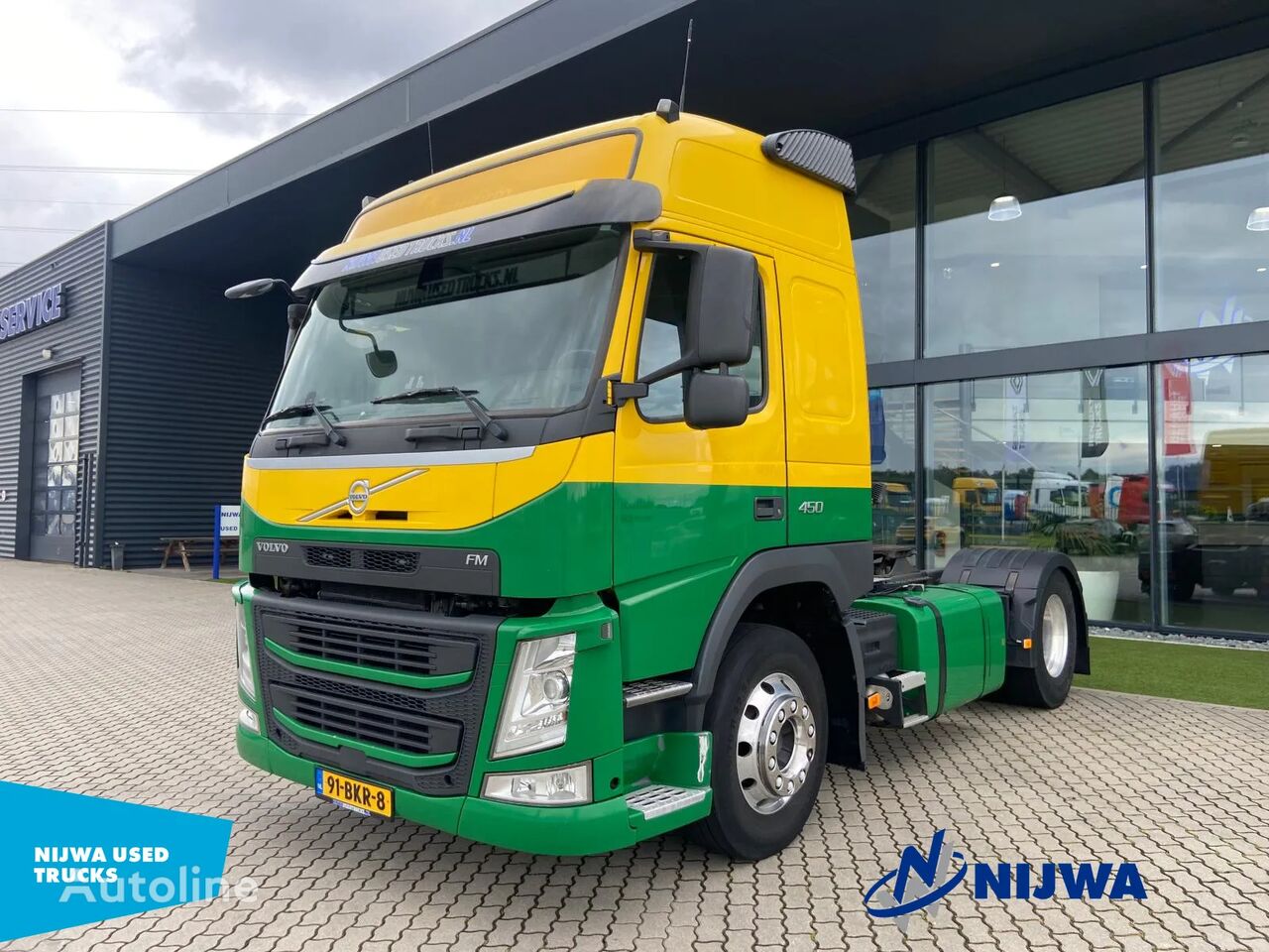 Volvo FM 450 4X2 PTO + Standkachel trekker