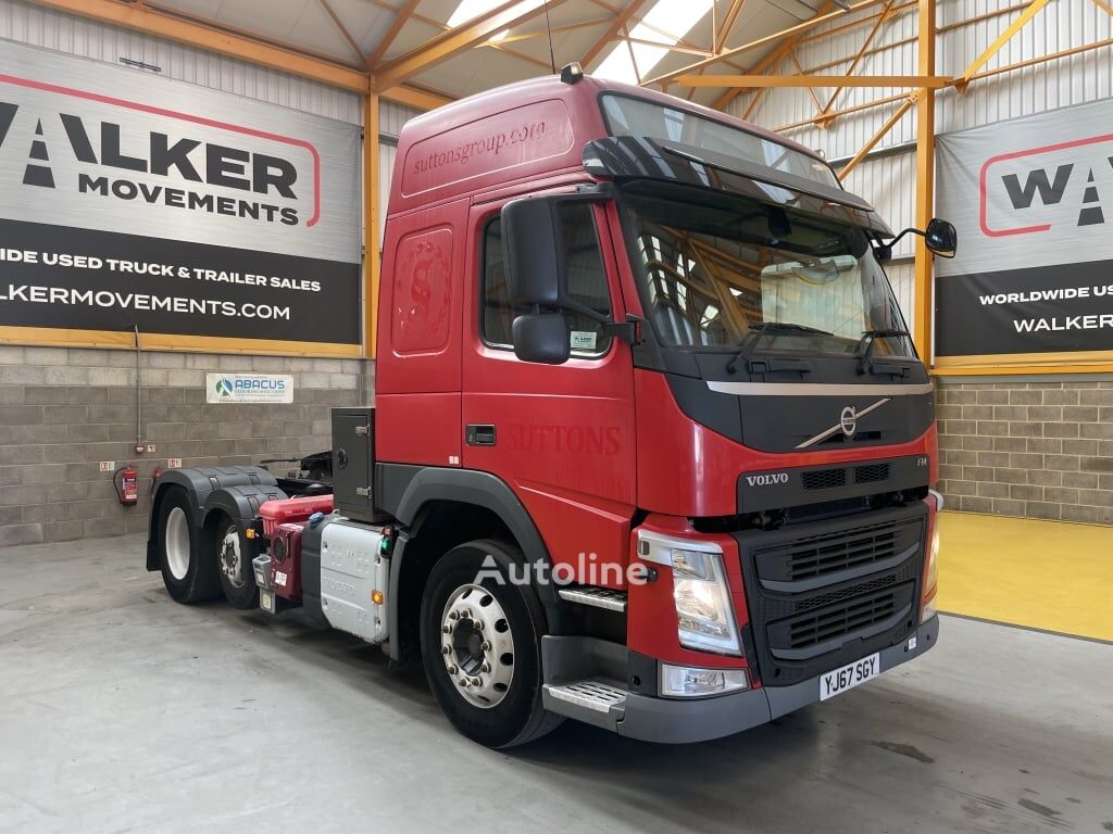 Камион влекач Volvo FM 450 GLOBETROTTER *EURO 6* PET REGS 6X2 TRACTOR UNIT – 2017 – се продава | Autoline MK Камион влекач Volvo FM 450 GLOBETROTTER *EURO 6* PET REGS 6X2 TRACTOR UNIT – 2017 – - Autoline