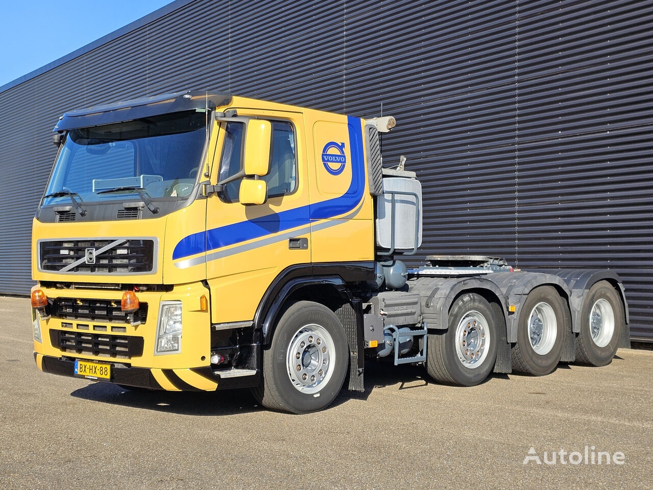 тягач Volvo FM 500 8x4 / RETARDER / 160T