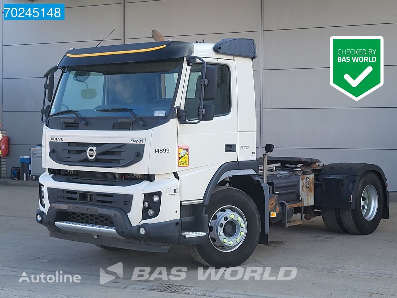 Volvo FMX 370 4X2 VEB Retarder Hydraulik Euro 5 truck tractor