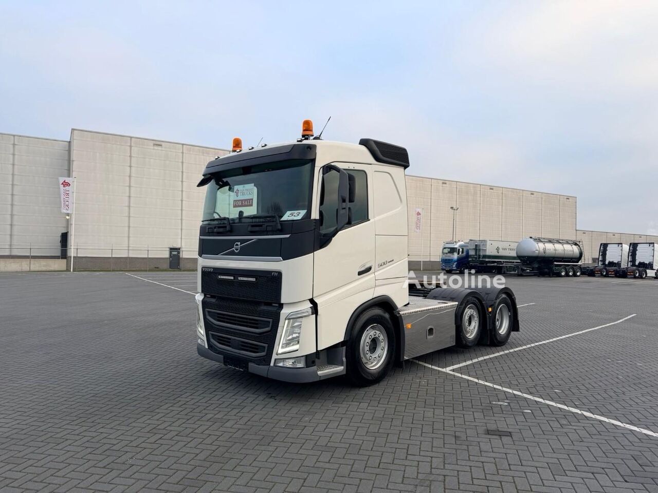 Tahač Volvo fh500 6x2/4,full air, MA chassis gestuurd, hydrauliek - Autoline