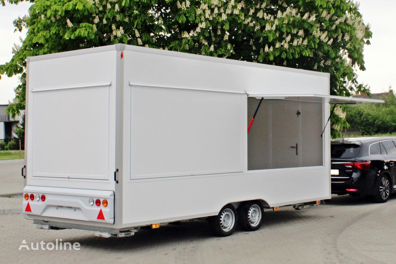 nova prikolica potujoča trgovina Esselmann Karello 5  gastronomic trailer, sales trailer, Gastronomietraile