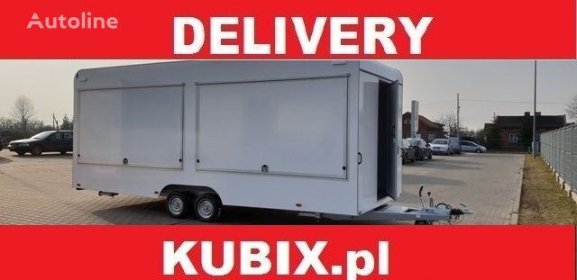 nowa przyczepa handlowa Kubix CATERING TRAILER Tomplan TH623T.00 PRZYCZEPA GASTRONOMICZNA 6,2x