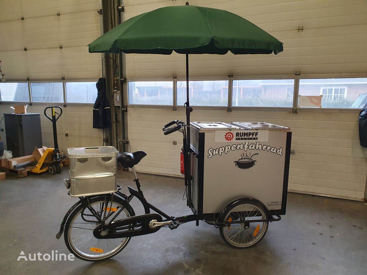 торговый прицеп Soepfiets – Mobiele Foodtruck voor Soep en Broodjes