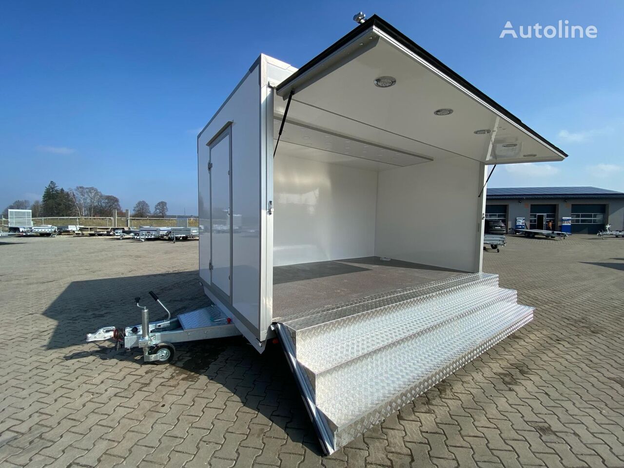 rimorchio commerciale TOP-TRAILER Exhibition/ Display/ Even trailer 430x240x230cm KIOS nuovo