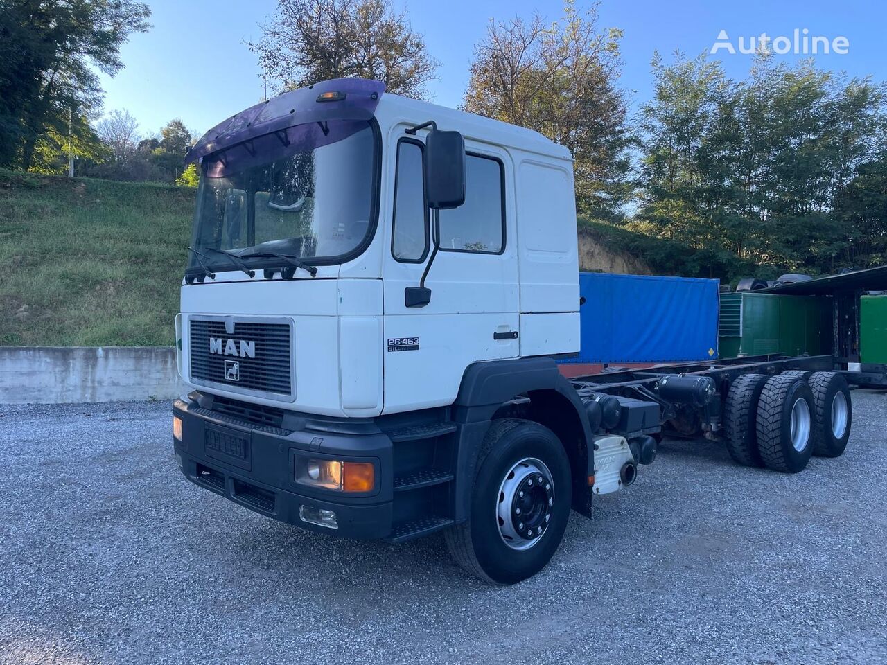 MAN 26.463 6x4 Chassis Verkaufswagen