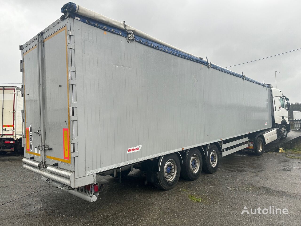 Benalu PISO MOVIL ALUMNIO INTEGRAL 90M3 walking floor semi-trailer