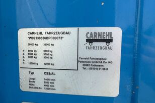 Carnehl CSS/AL 93m3 Schubbodenauflieger