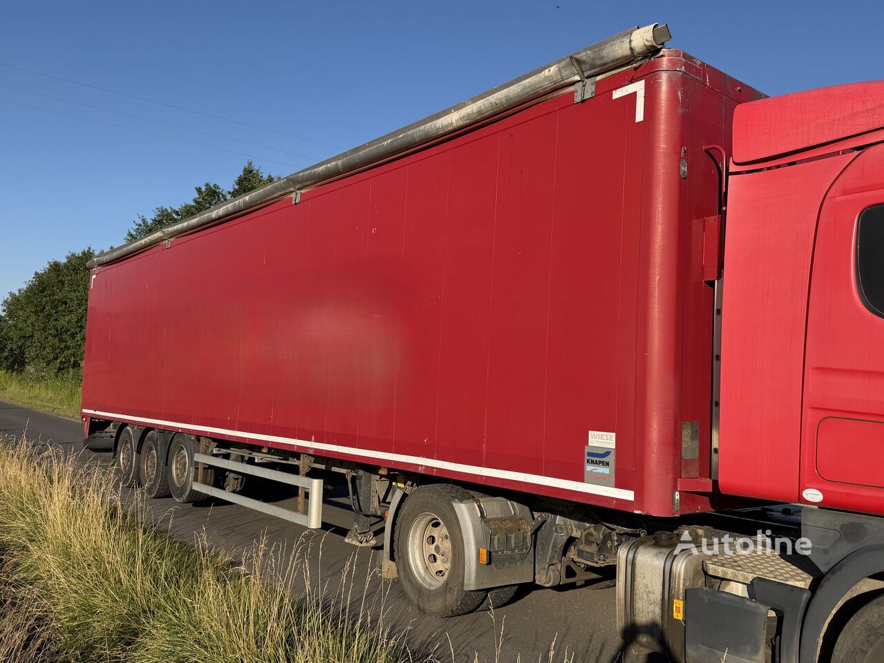 Полуприцеп с подвижным полом Knapen Trailers - Autoline