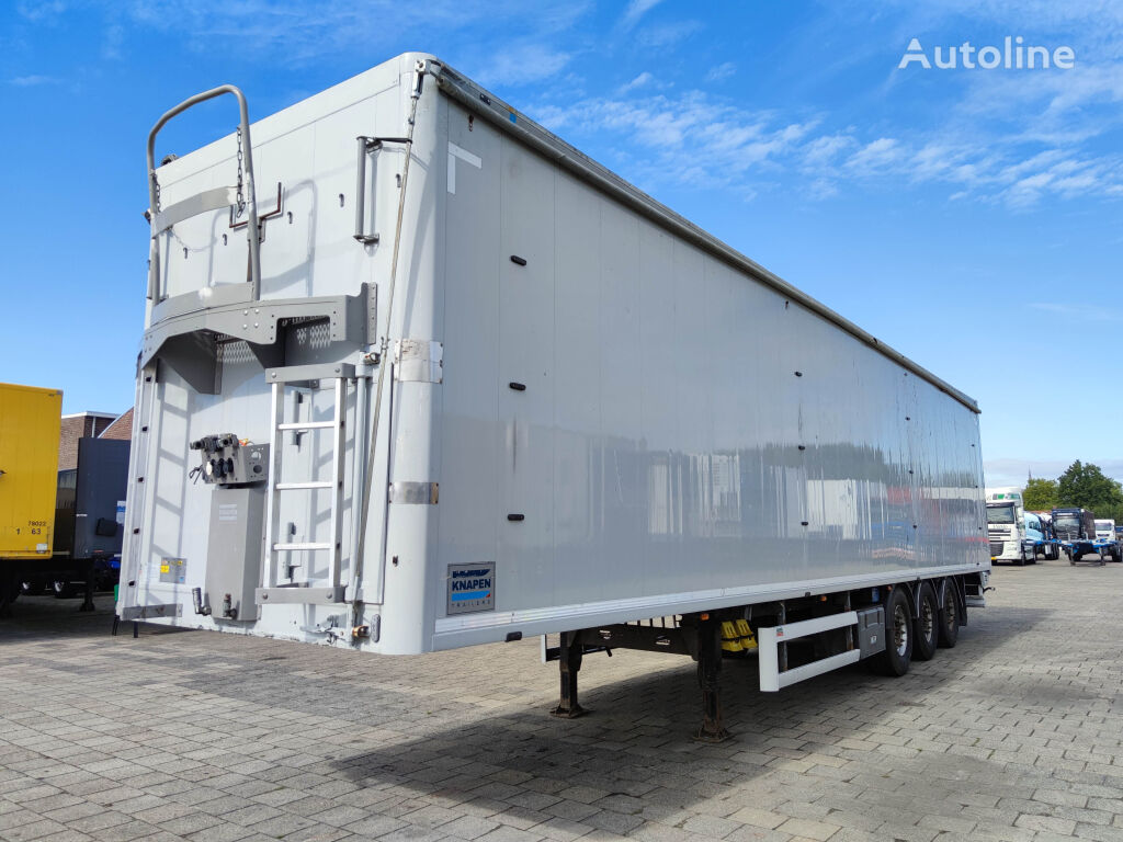 Knapen Trailers K100 KT01 - 92m³ - Walkingfloor - Gegalvaniseerd - 10mm - Slijtp walking floor semi-trailer