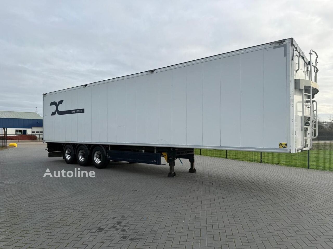 Kraker CF-200 HOLLAND TRAILER, ALCOA, STAR, GOOD FLOOR, TOP. walking floor semi-trailer - Autoline
