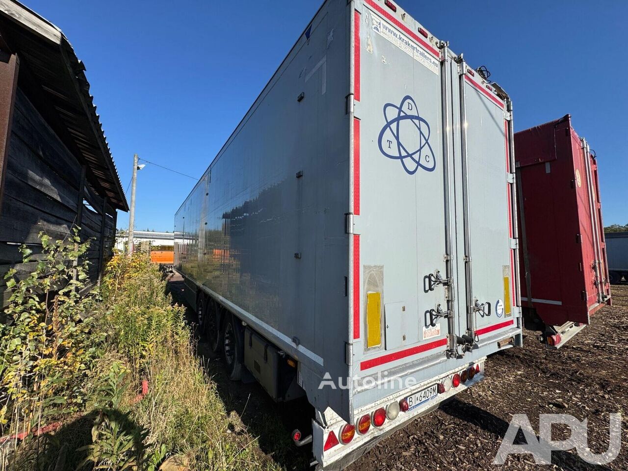 Полуремарке с подвижен под Kraker CF 500 SL - Autoline