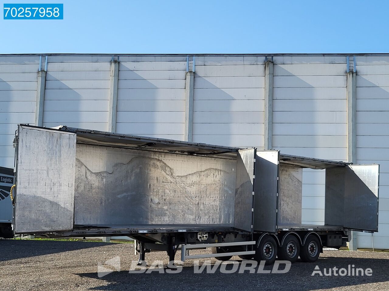 полуприцеп с подвижным полом Legras C03S 3 axles 83m3 Side Doors