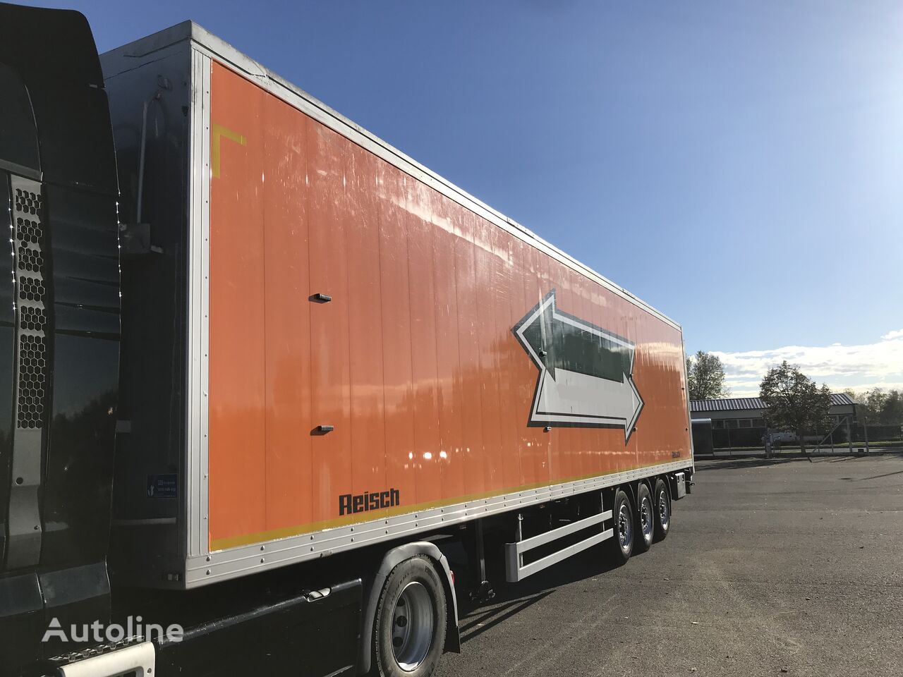 semi-remorque à plancher mobile Reisch 92m3 WALKING FLOOR/DISC/LIFT/7600KG/TOP FLOOR! X2