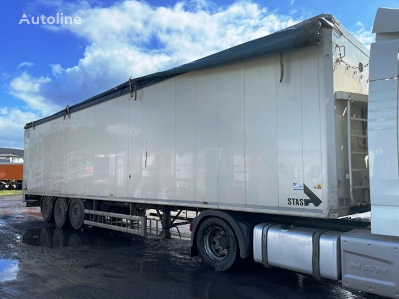 Stas S 300 ZX 93m³ walking floor semi-trailer