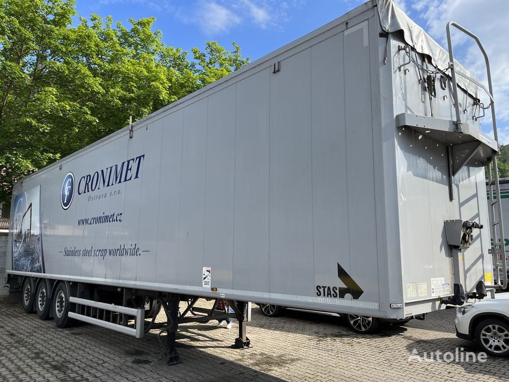 semi-trailer dengan lantai berjalan Stas S300CX