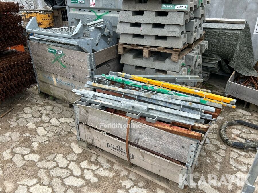 Galvaniseret trappetrin lagerstige til salgs | Forkliftonline NO Galvaniseret trappetrin lagerstige - Forkliftonline
