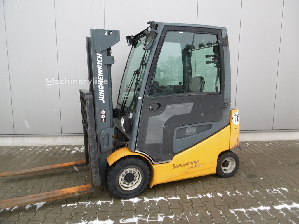 Jungheinrich EFG 430k-290 ZT elektrisk gaffeltruck til salgs | Machineryline NO Jungheinrich EFG 430k-290 ZT elektrisk gaffeltruck - Machineryline