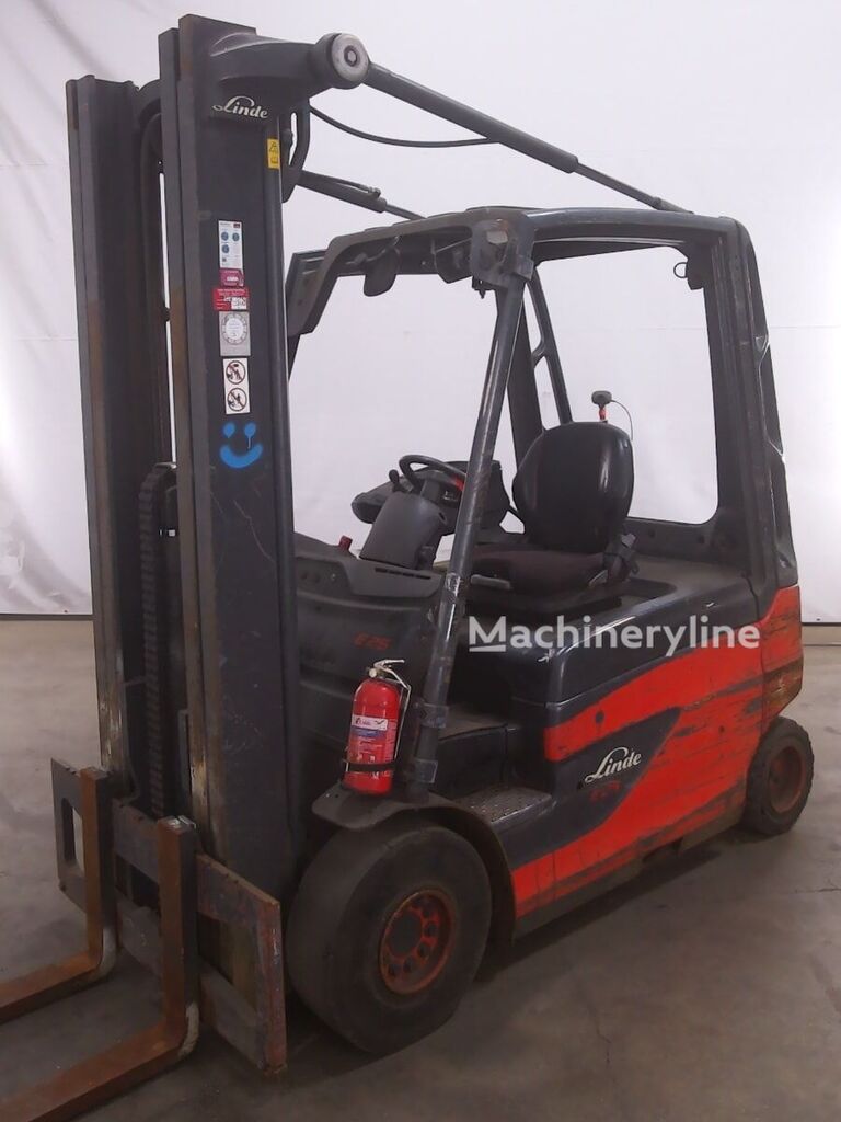 Linde E25 electric forklift for sale | Machineryline TZ Linde E25 electric forklift - Machineryline