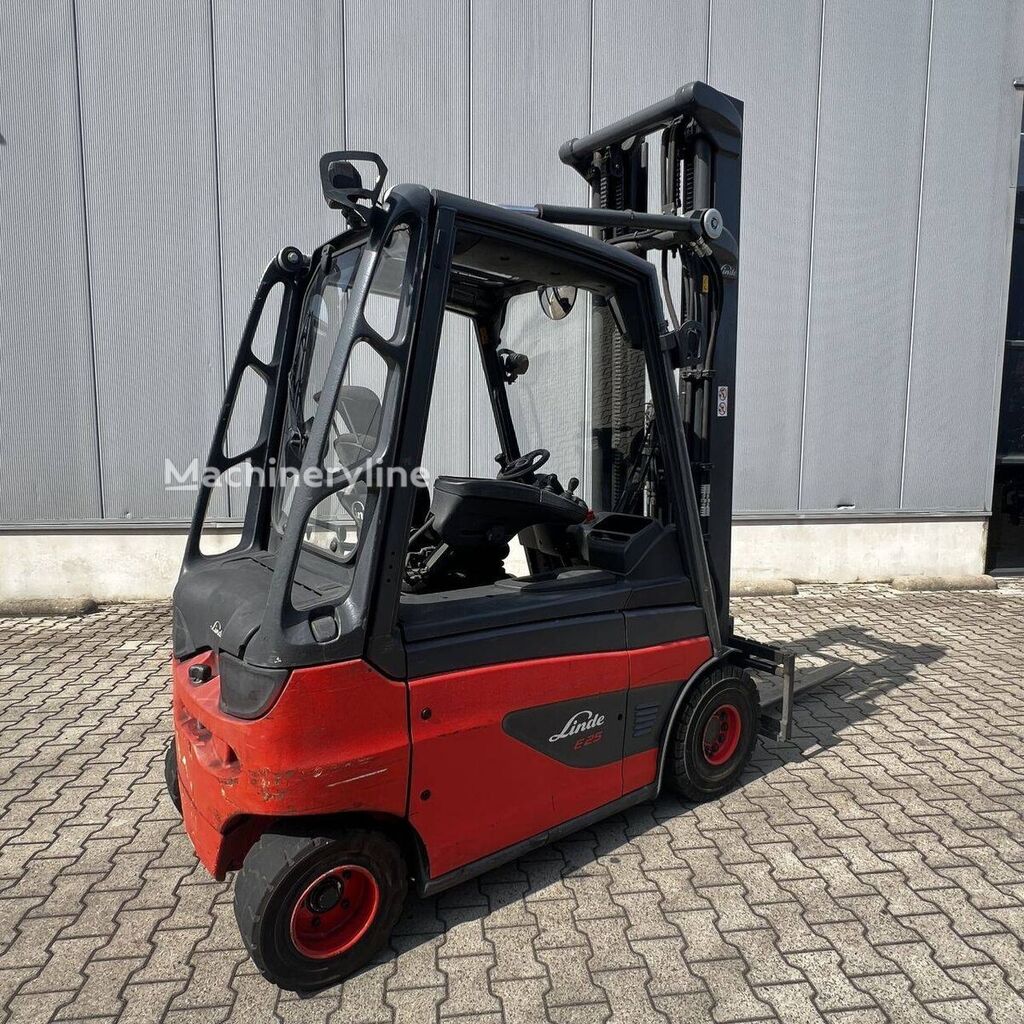 Linde E25-01 (387) electric forklift for sale | Machineryline Linde E25-01 (387) electric forklift - Machineryline