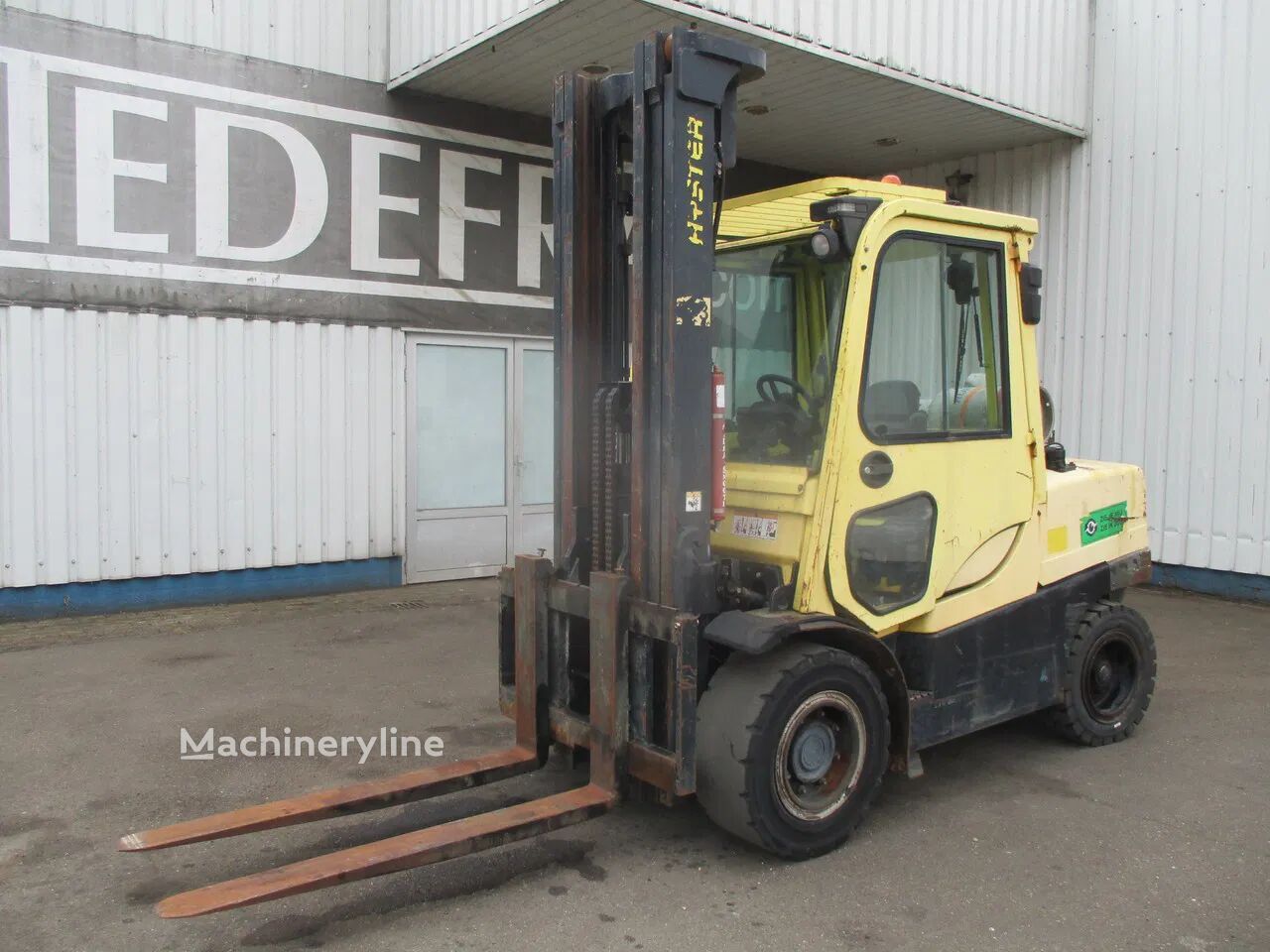 Hyster H 5.5 FT 5500 kg., LPG Forklift gas forklift for sale | Machineryline SG Hyster H 5.5 FT 5500 kg., LPG Forklift gas forklift - Machineryline