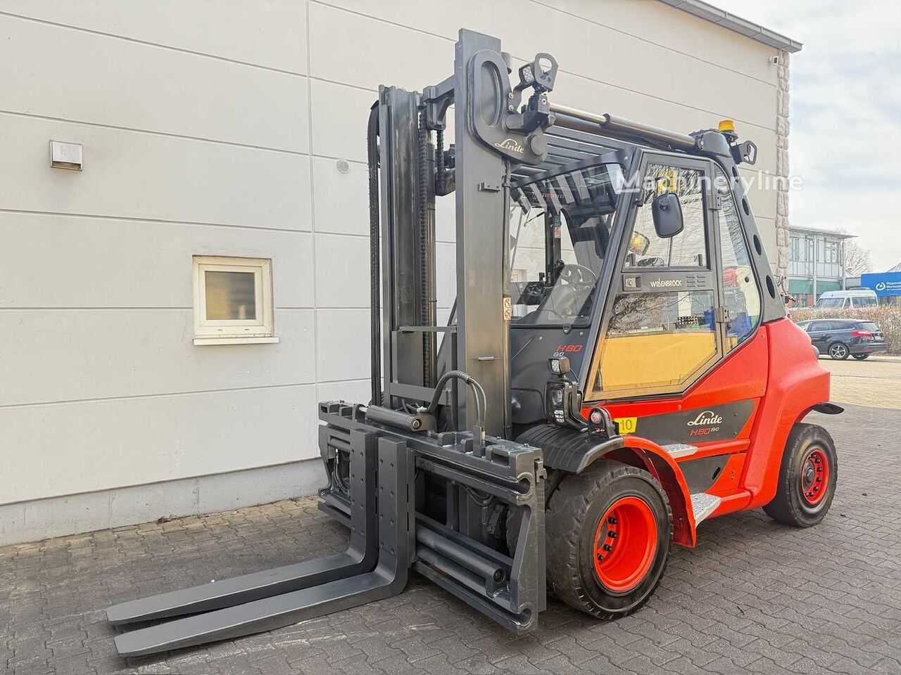 Linde H80T viljuškar na gas - Machineryline
