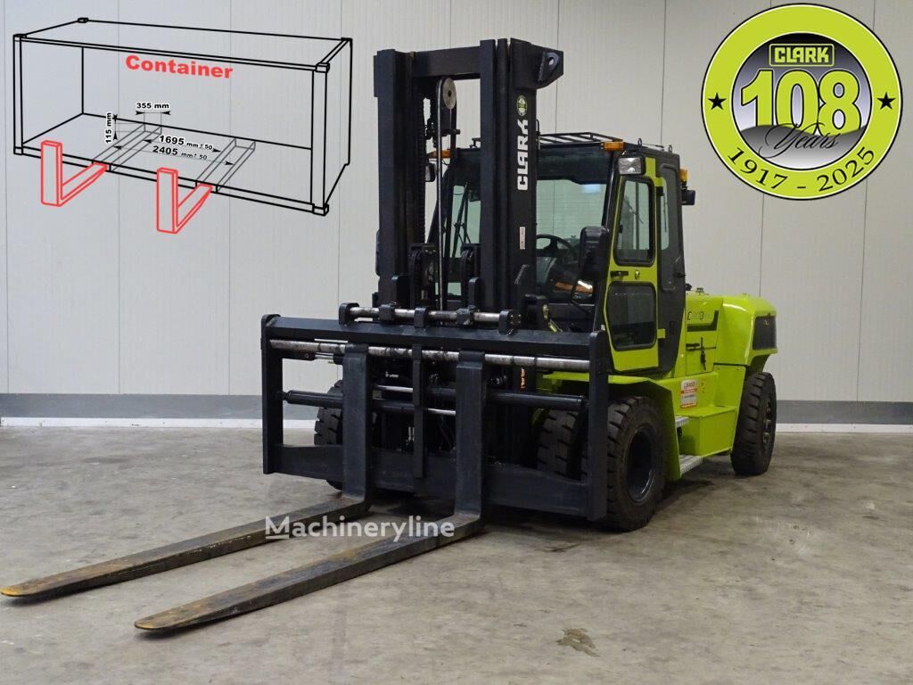 Купить внедорожный погрузчик Clark C80D900 - Empty Containers Handler | Machineryline TM Внедорожный погрузчик Clark C80D900 - Empty Containers Handler - Machineryline