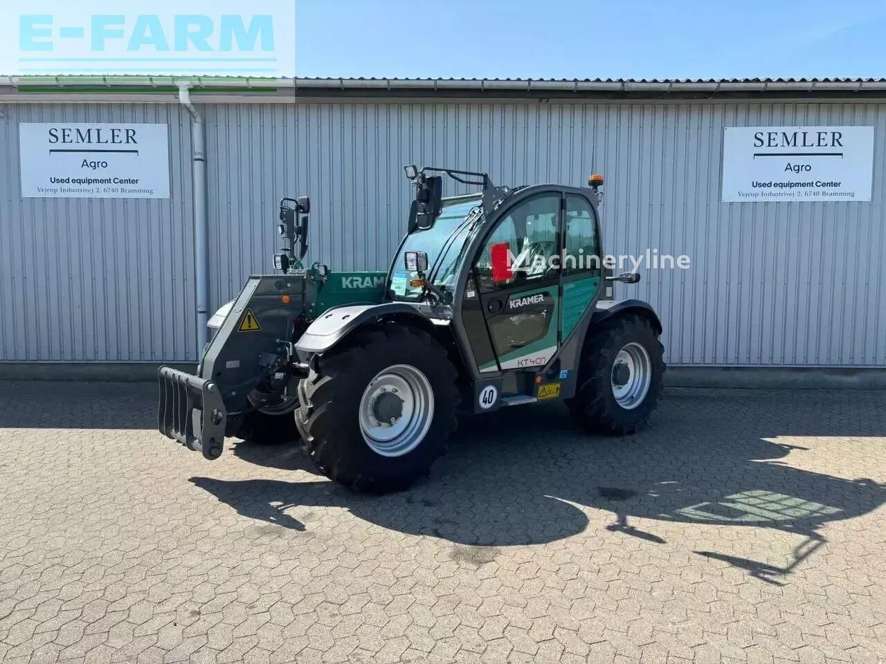 Kramer kt407 telehandler for sale | Machineryline TZ Kramer kt407 telehandler - Machineryline