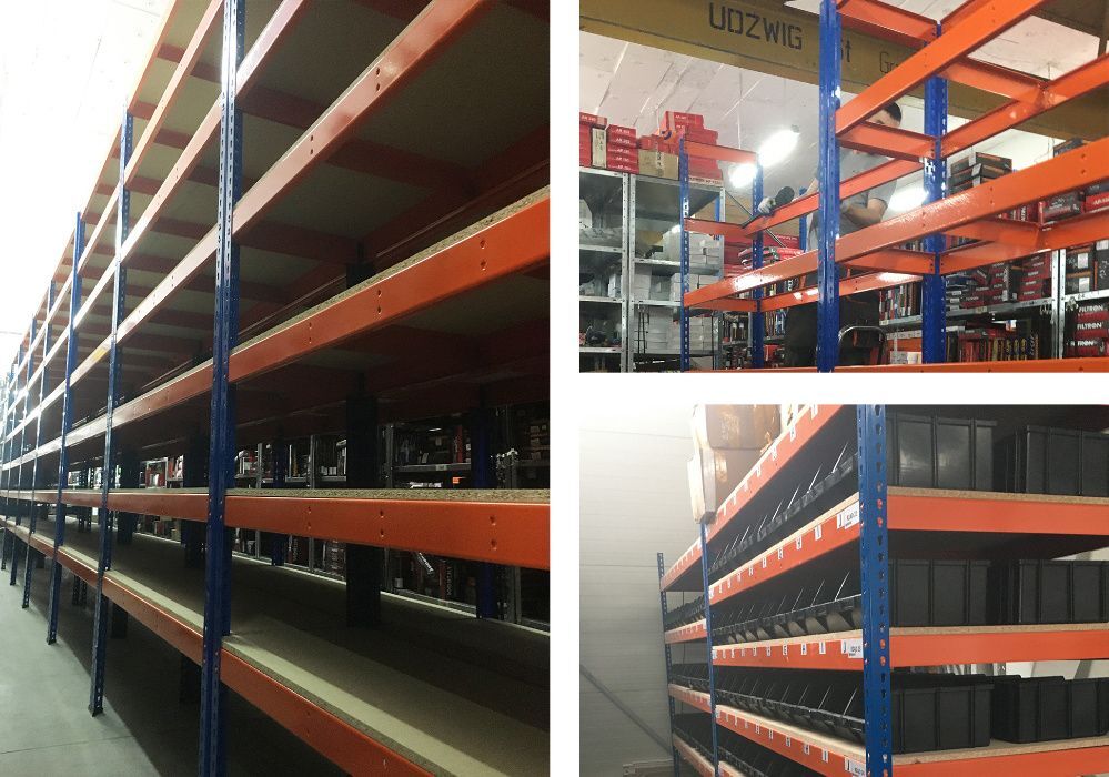 warehouse shelving