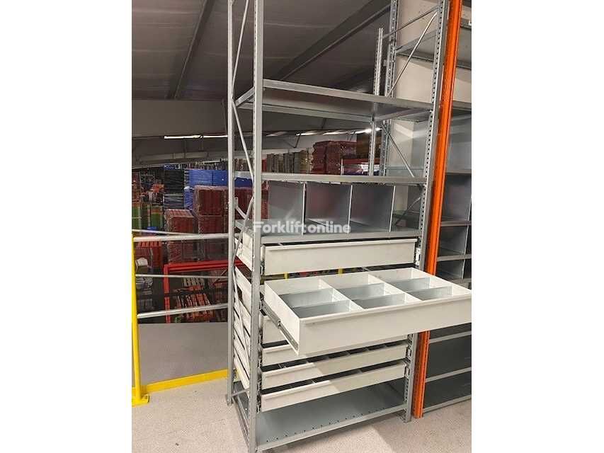 Stow 3lm Legbordstelling + schuiflades warehouse shelving