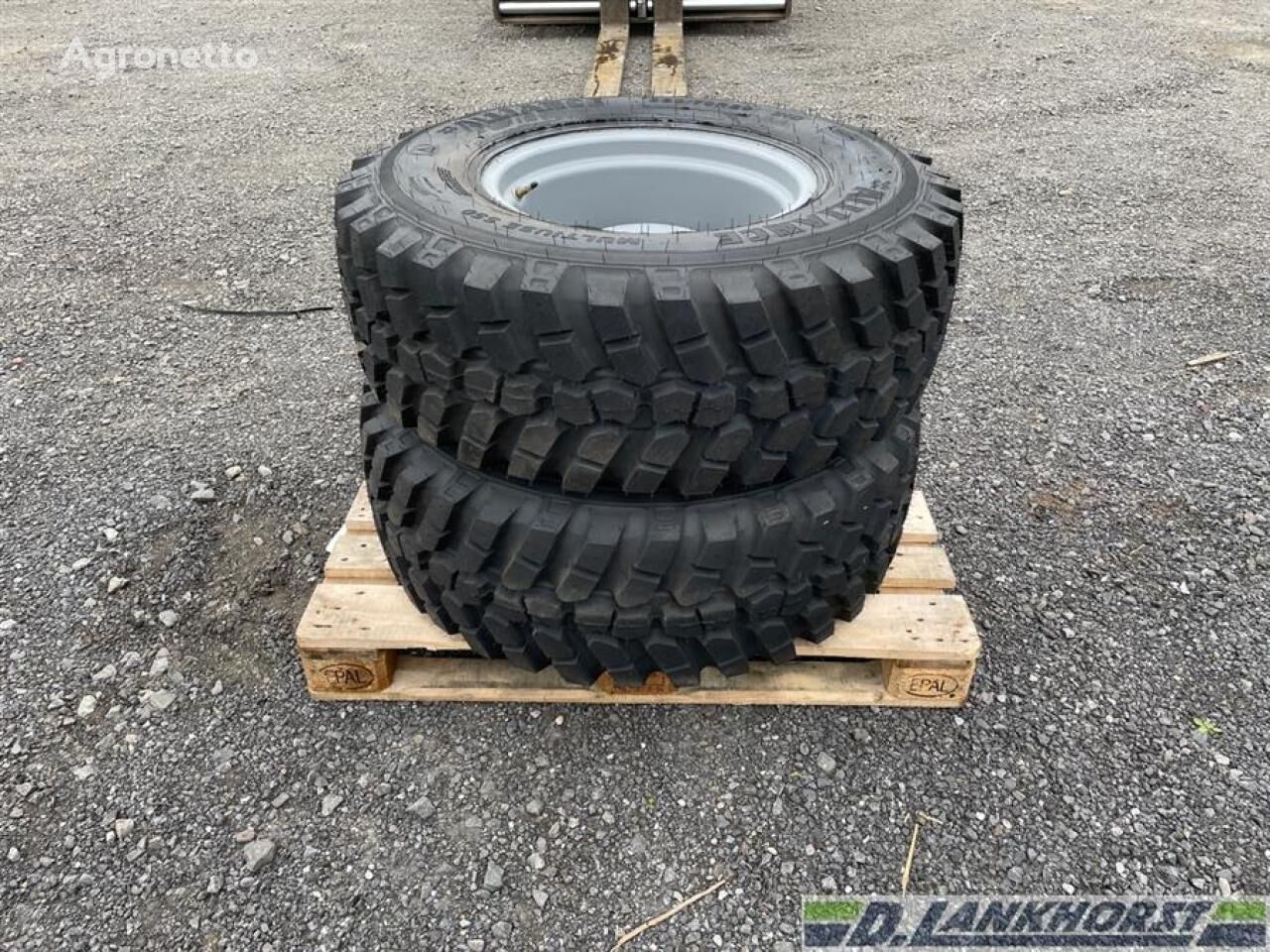 2x 360/70R20 100% rueda nuevo