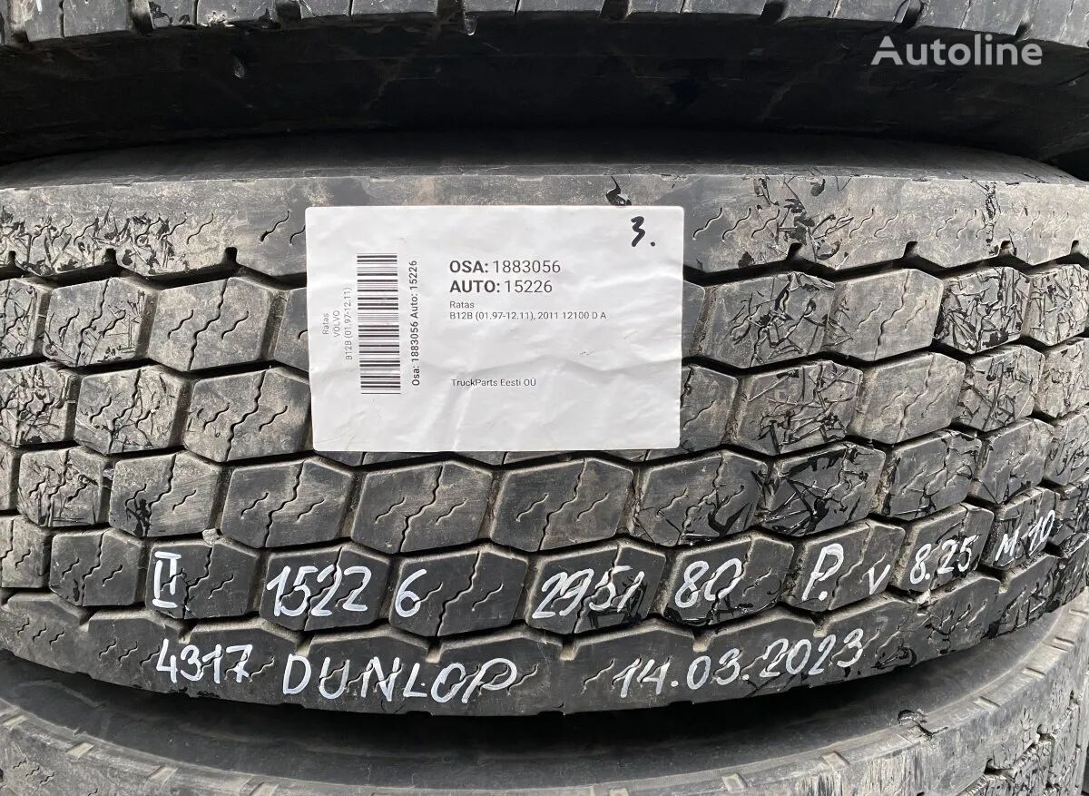 Dunlop Roată 295/80R22.5 152/148M