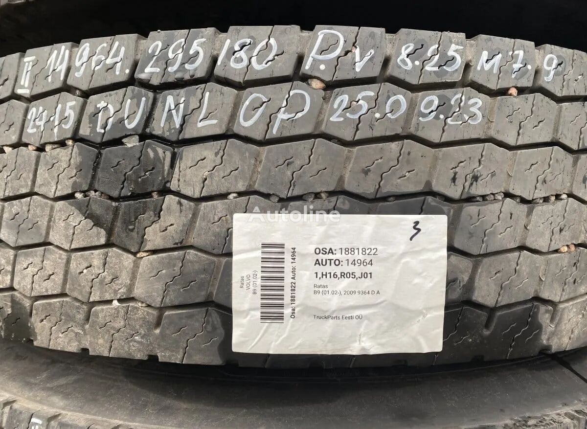 колесо Dunlop Roată Volvo Dunlop 25.09.23