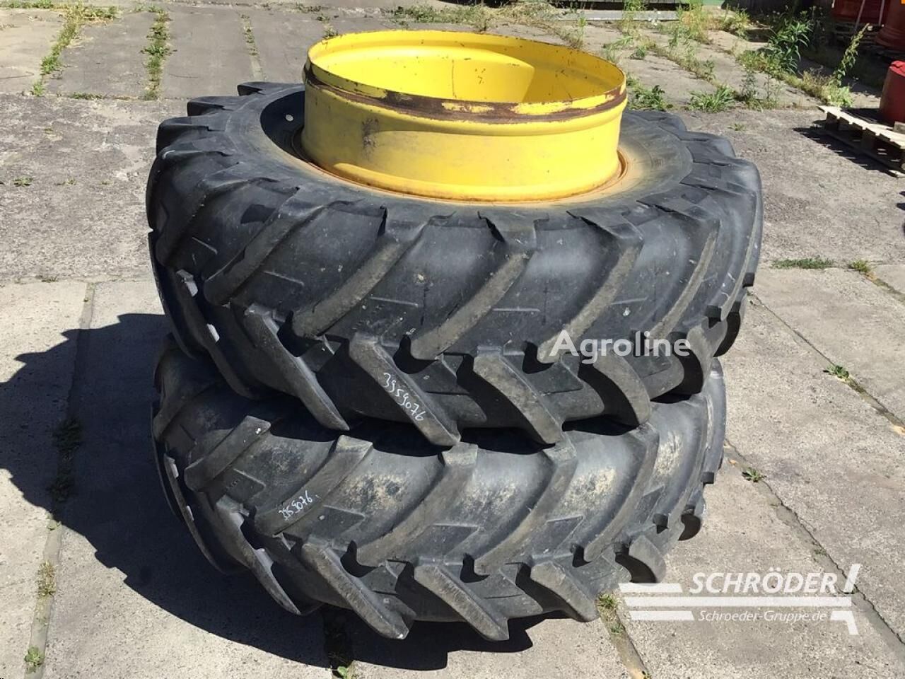 Roue Michelin 2 X 18.4 R 30 ZWILLINGSRÄDER - Agroline