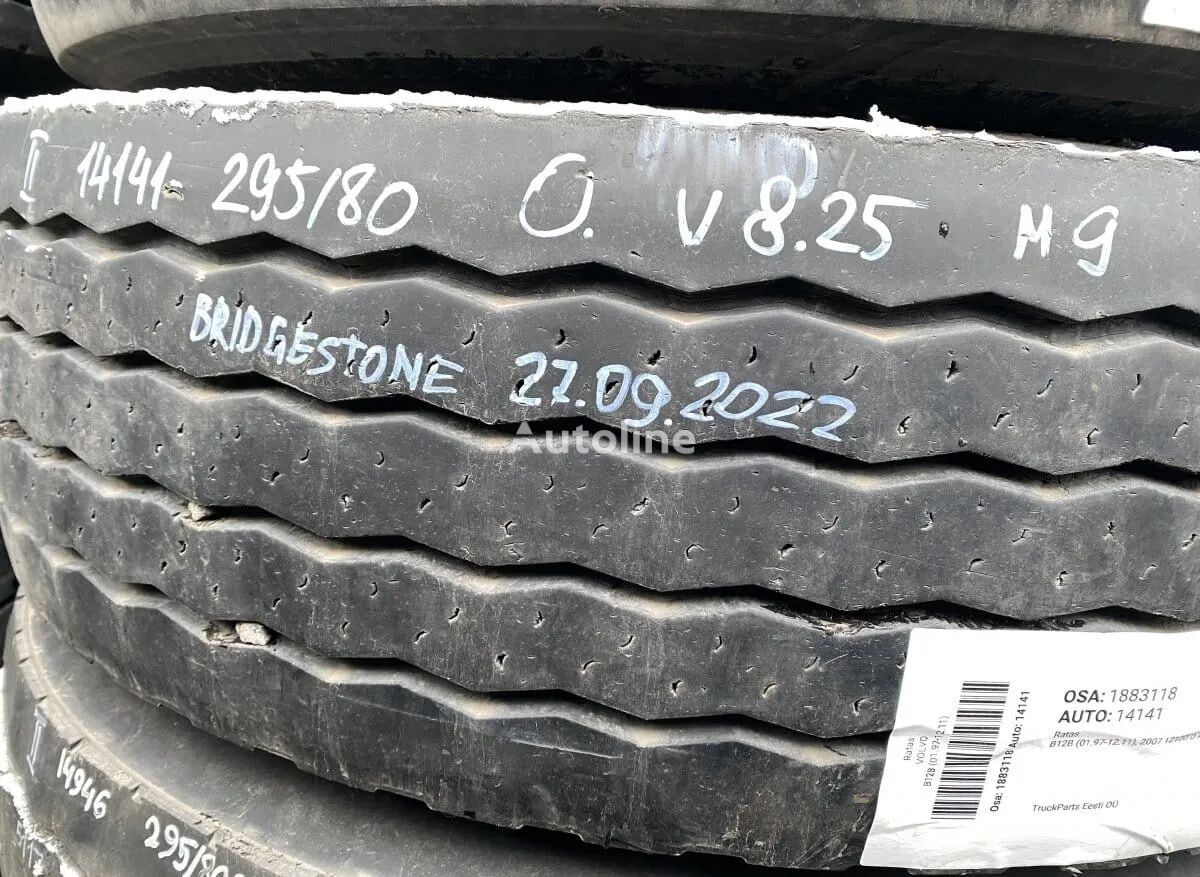 Roată Volvo Bridgestone 295/80R22.5 – 22.09.2022 rueda