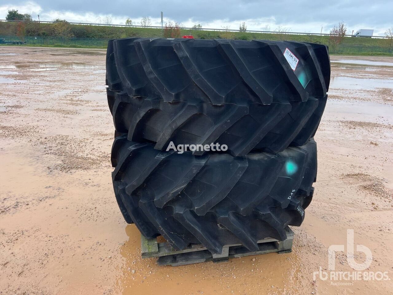 Trelleborg 600/65R28 Qte De 2 Roues Qty Of 2 ritenis