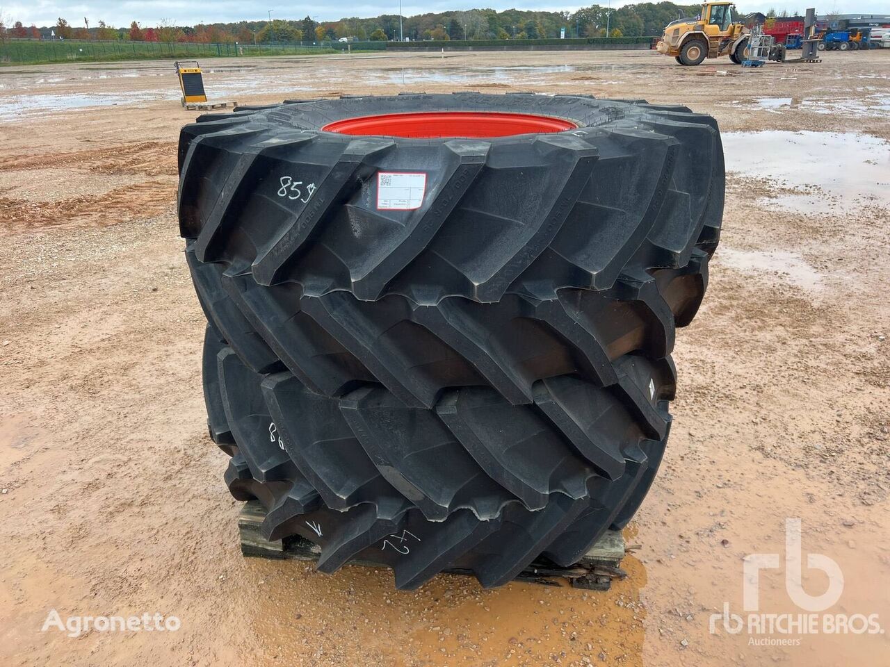 Trelleborg 600/70R28 Qte De 2 Roues Qty Of 2 ritenis