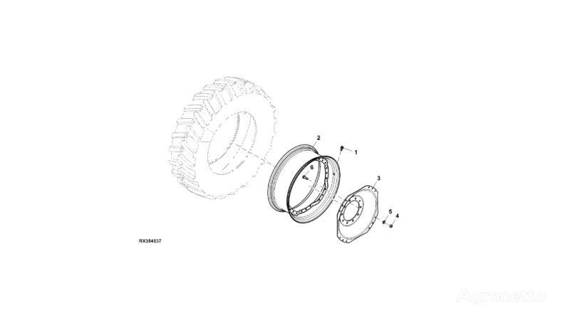 John Deere wheel disk