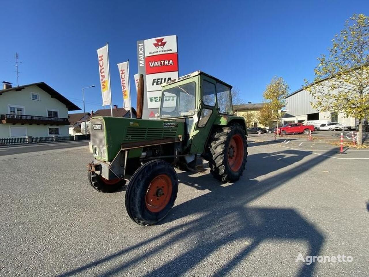 tractor de ruedas