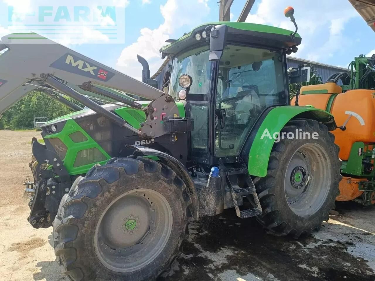 Máy kéo bánh lốp - Agroline