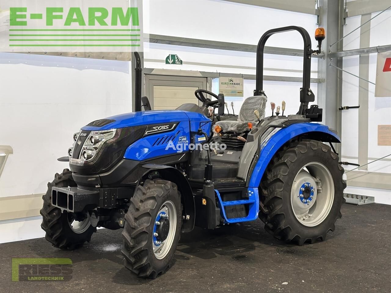 50 stage v rops druckluftanlage tractor de ruedas