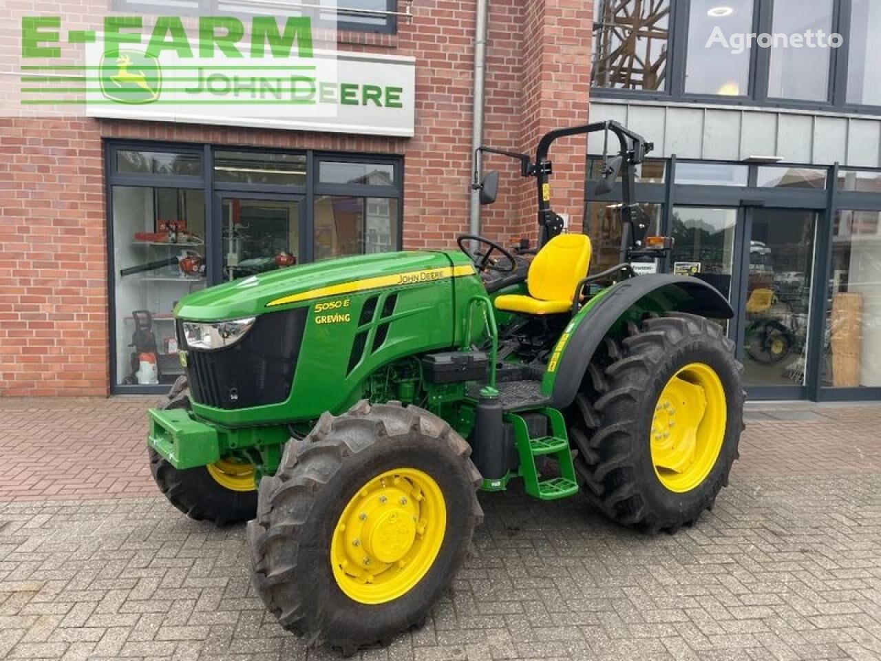 5050e + wagenanhängevorrichtung hjul traktor