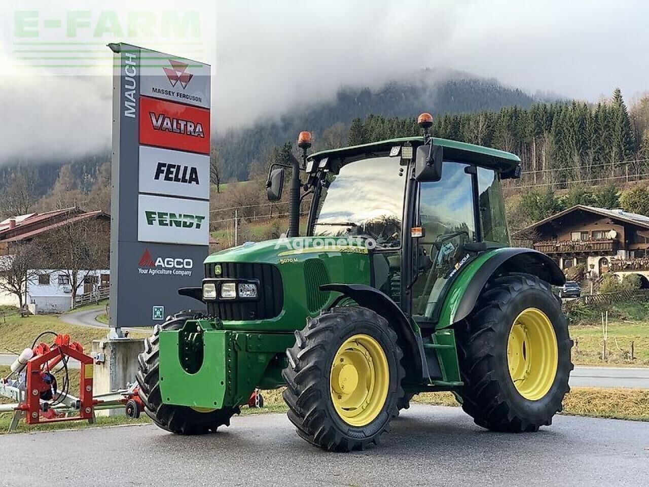 5070m tractor de ruedas