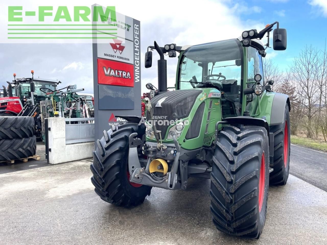 514 vario tractor de ruedas